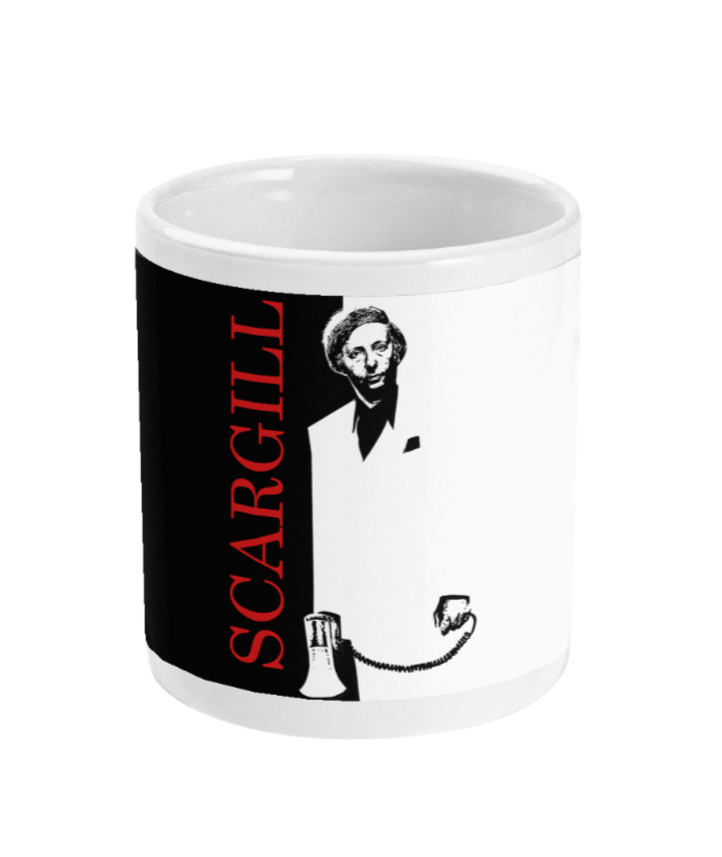 Scargill-Face, Movie Poster Mug