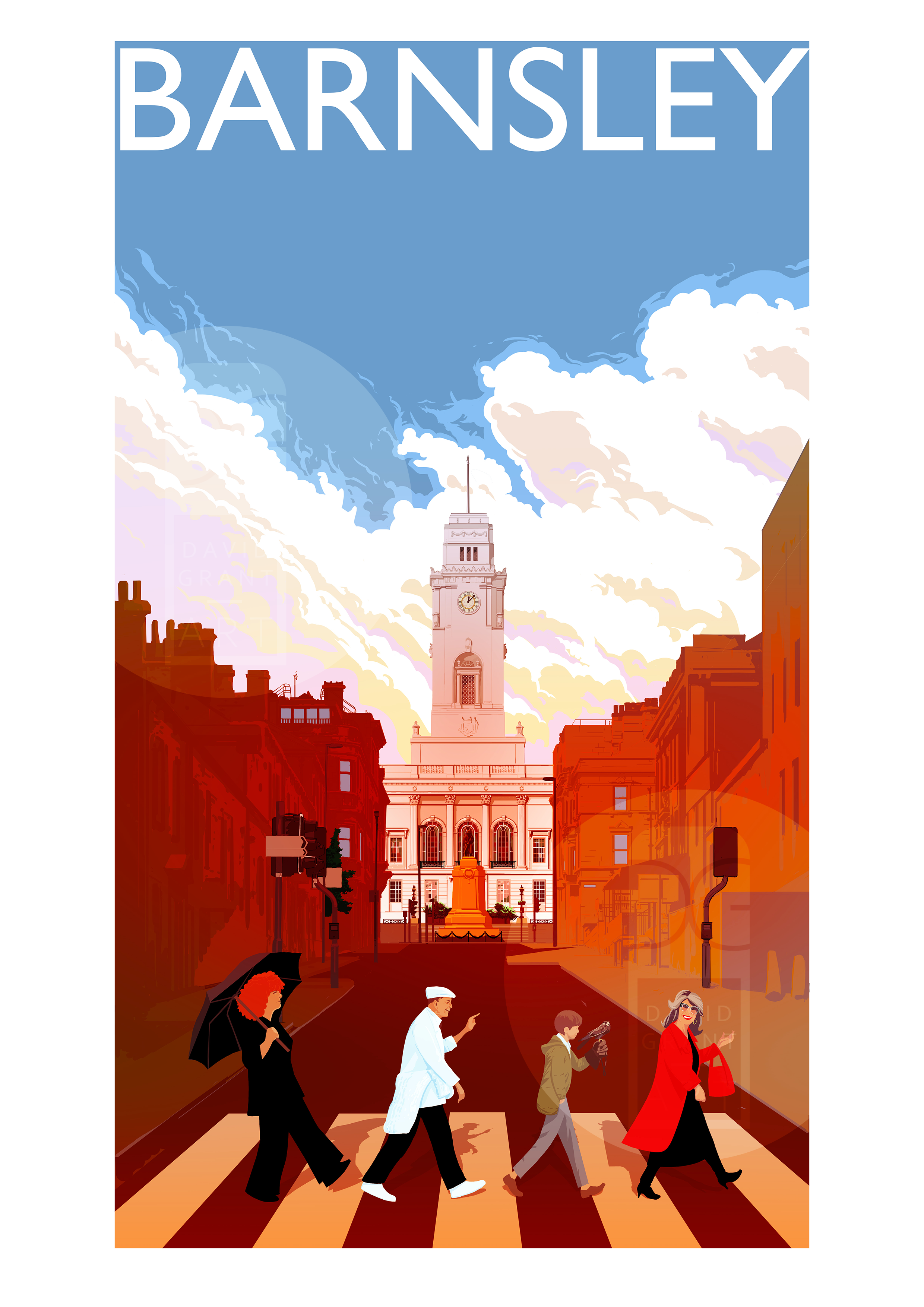 Barnsley Icons Poster