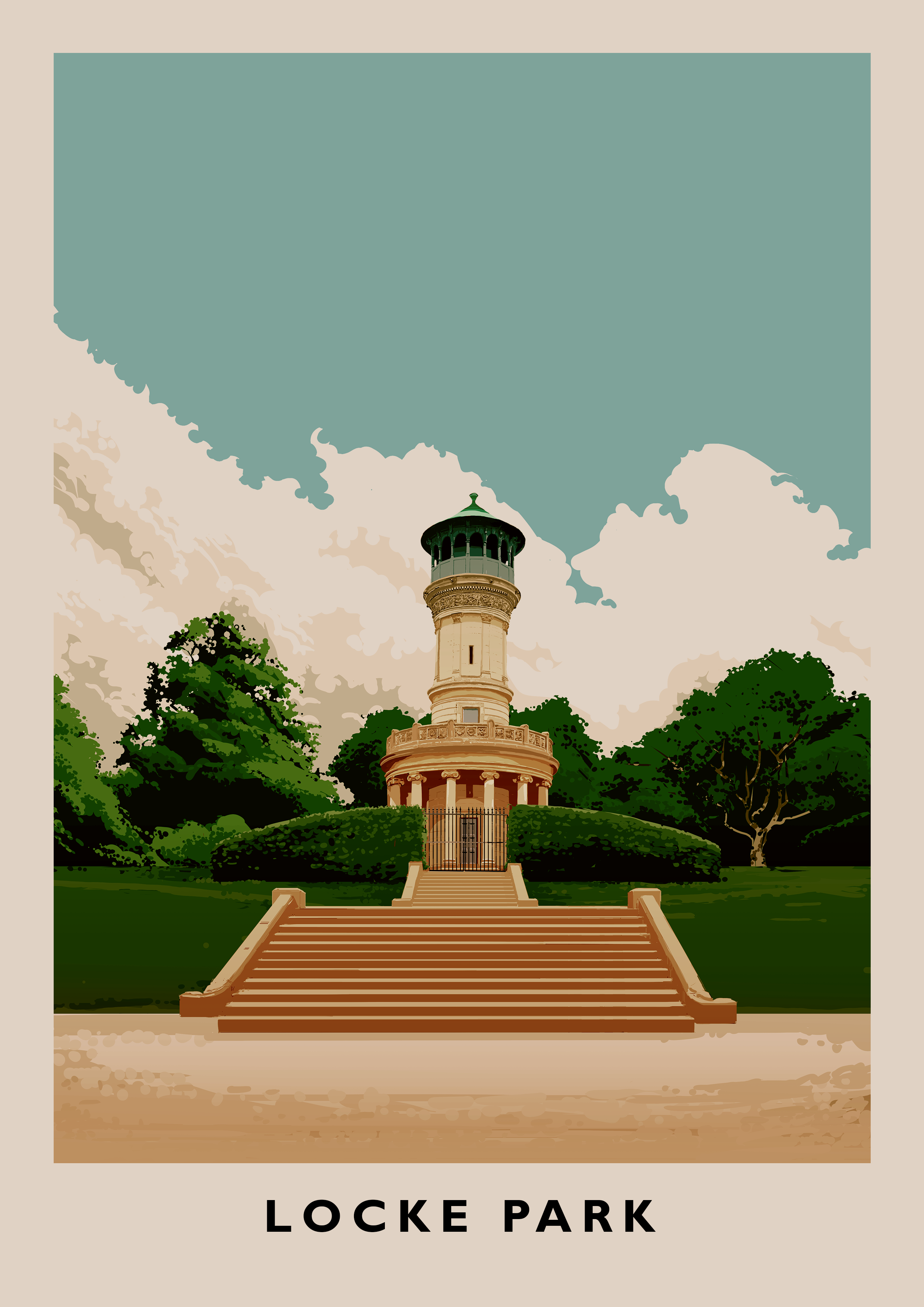 Locke Park Poster